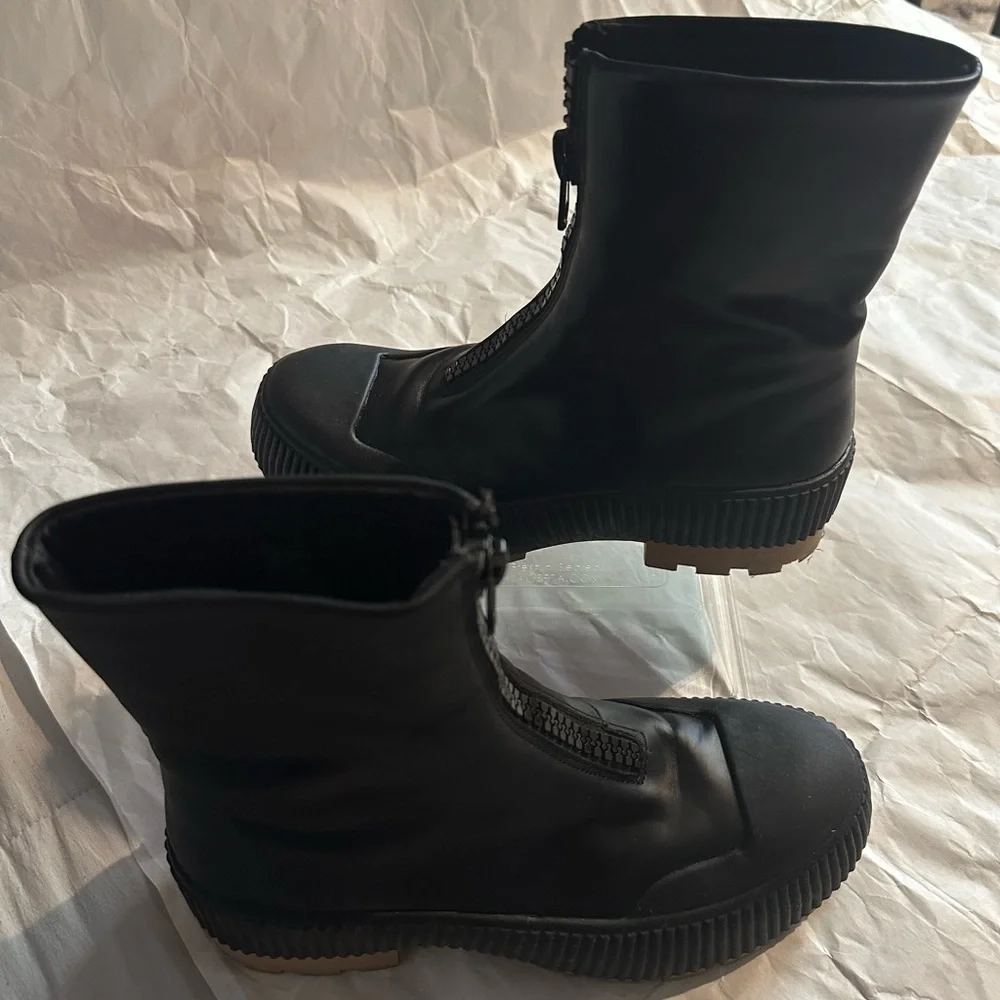 Zara Black Men's Rain Boots